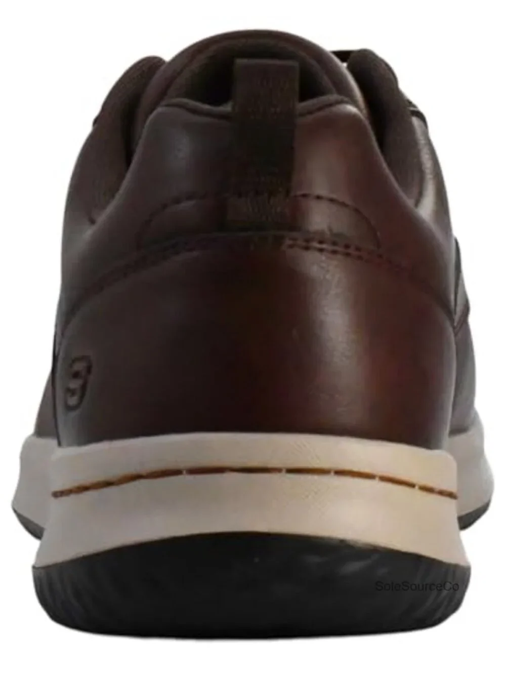 Men's Leather Waterproof Oxford Shoes - Pull-On Casual